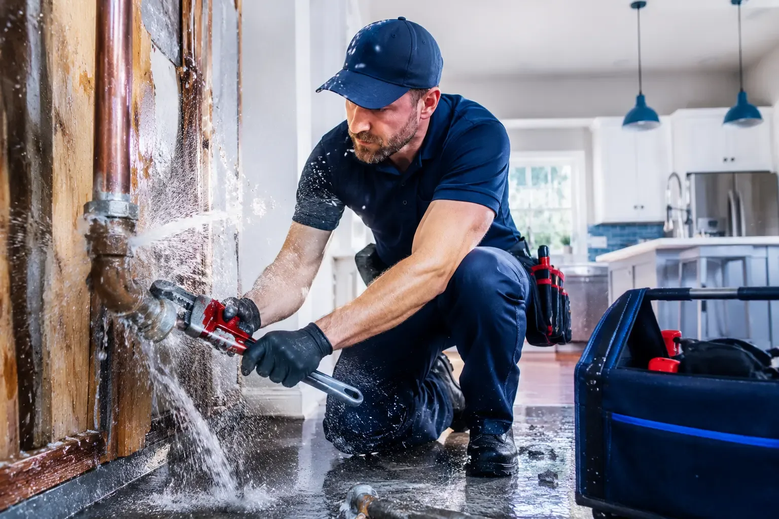 Emergency pipe repair in New York